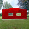 3m x 6m Gala Shade Pro Gazebo Red Sidewalls Gallery image 6